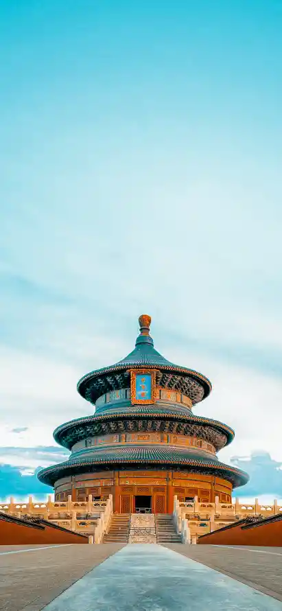 4k历史壁纸 - 天坛 - 古建筑 - 中式建筑「哲风壁纸」