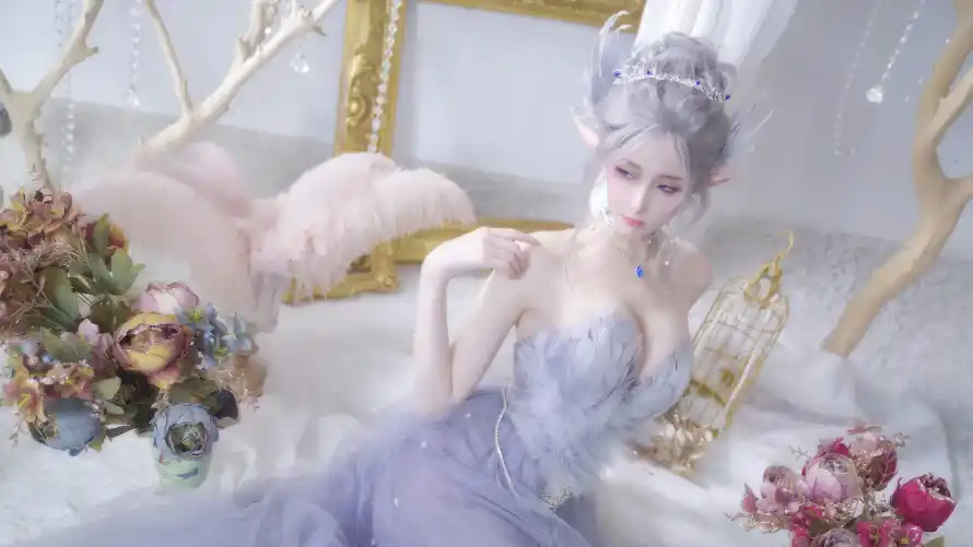 4k壁纸壁纸-仙子装扮 - 美女-唯美服饰壁纸分享「哲风壁纸」