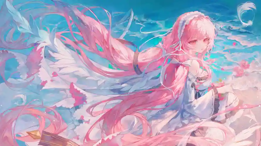 4k动漫壁纸-唯美风 - 少女-动漫壁纸壁纸分享「哲风壁纸」