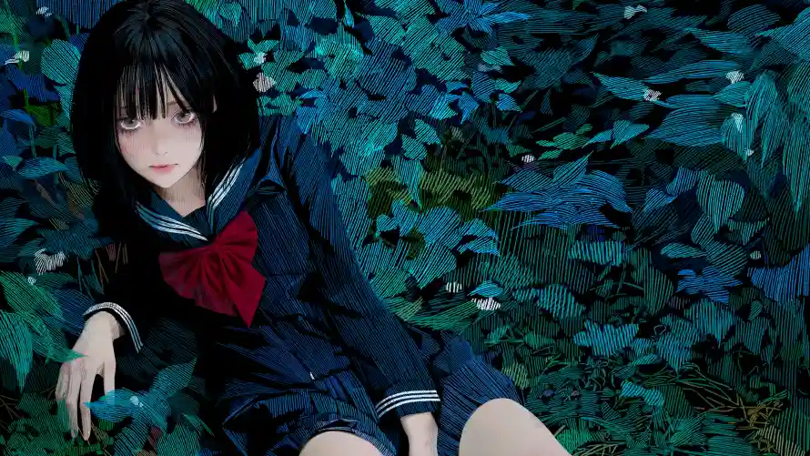 4k动漫壁纸-jk制服和jk-jk少女热门的壁纸「哲风壁纸」