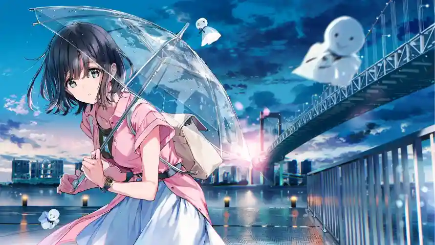 4k动漫壁纸-动漫壁纸和少女-唯美意境壁纸分享「哲风壁纸」