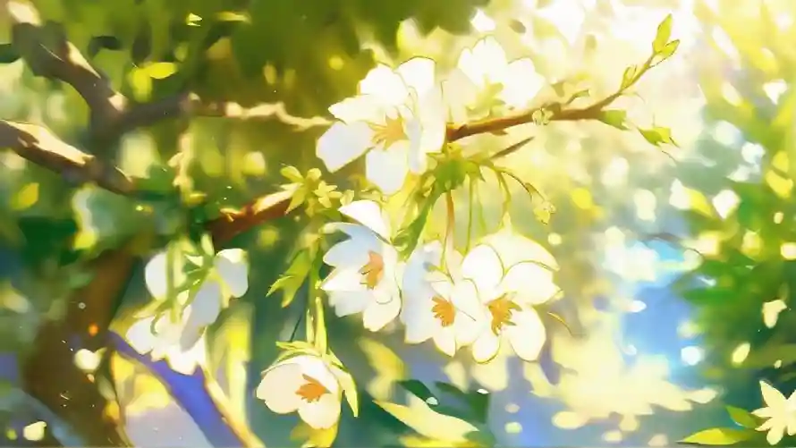 4k春天壁纸 - 晴天 - 樱花 - 浪漫「哲风壁纸」