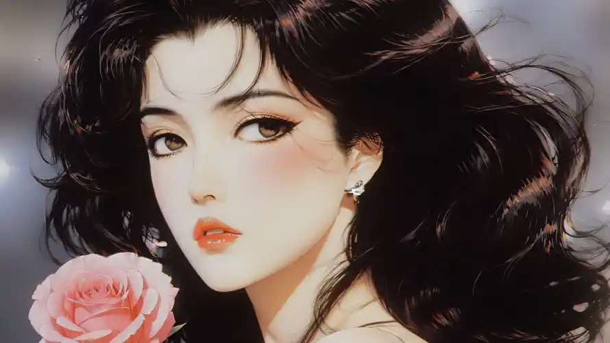 4kAI壁纸-AI美女壁纸和优雅-长发美女壁纸分享「哲风壁纸」