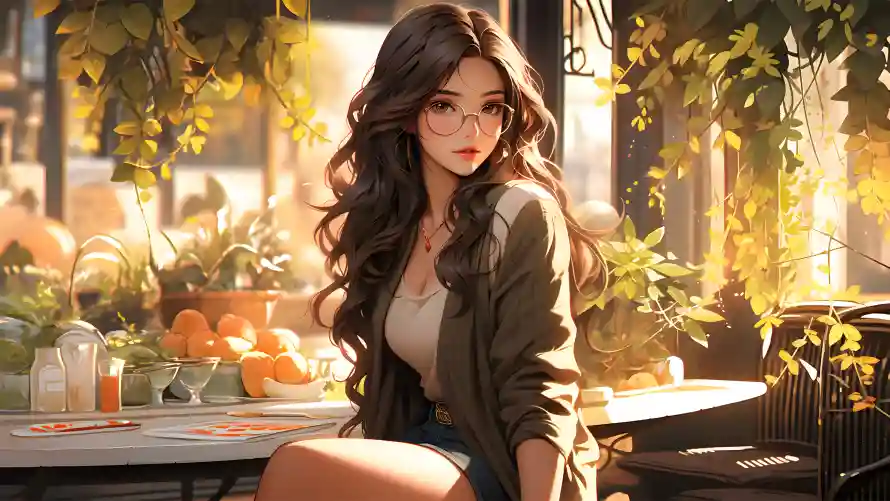 4kAI壁纸-AI美女壁纸和美女-休闲风格壁纸分享「哲风壁纸」