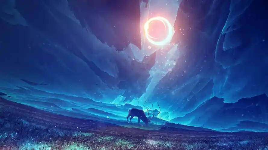 2k夜空壁纸-奇幻场景 - 神秘-免费下载「哲风壁纸」