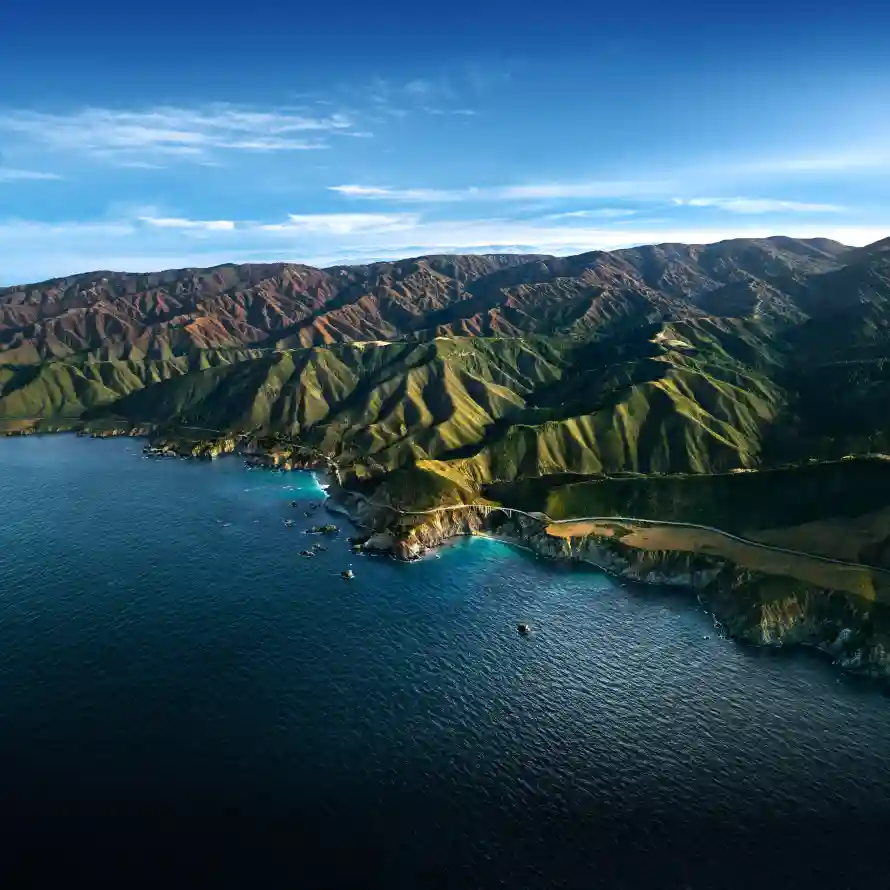4k山景壁纸 - 山海 - 海景 - 苹果「哲风壁纸」