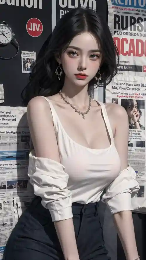 4k手机壁纸 - 潮流 - 超清 - 时尚少女「哲风壁纸」