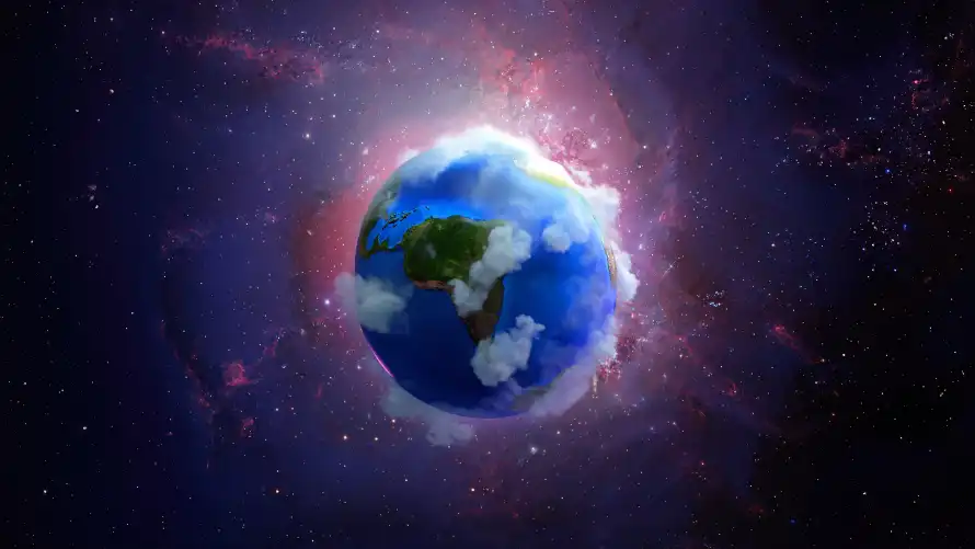 4k地球景象壁纸-宇宙背景与梦幻星球-美妙星球「哲风壁纸」