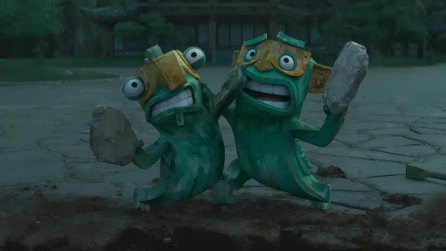 3k哪吒2壁纸-结界兽壁纸和动画角色-电影元素「哲风壁纸」