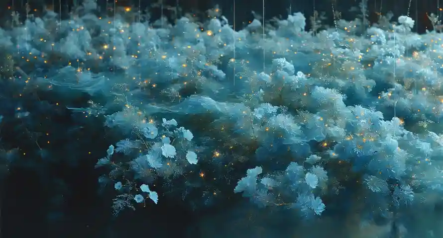 2k唯美壁纸-梦幻画面与梦幻-梦幻草丛热门的壁纸「哲风壁纸」
