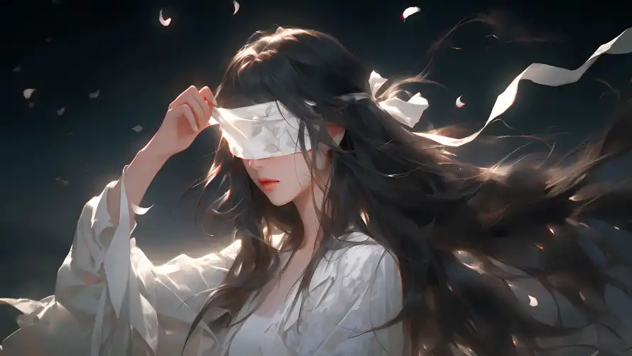 4kAI壁纸-AI美女和眼罩-动漫壁纸免费下载「哲风壁纸」