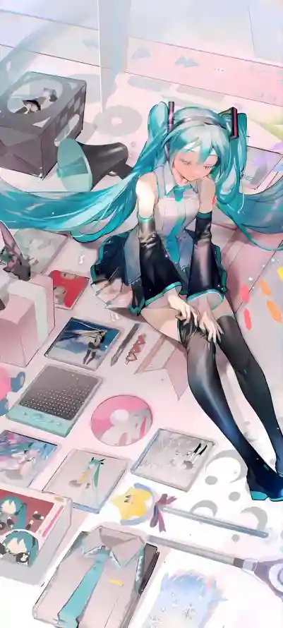 4k二次元壁纸 - 美少女 - 初音未来 - 动漫人物「哲风壁纸」