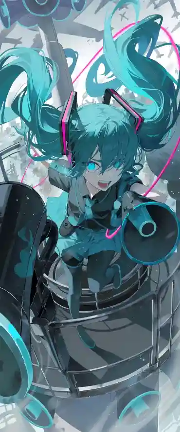 4k酷炫壁纸 - 二次元 - 初音未来 - 动漫角色「哲风壁纸」
