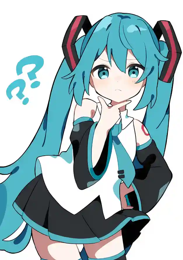 4k俏皮形象壁纸 - 初音未来 - 经典服饰 - 蓝发造型「哲风壁纸」