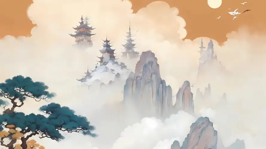 4kAI壁纸-中国风壁纸和水墨-壁纸分享「哲风壁纸」