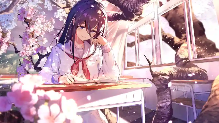4k动漫壁纸-二次元 - jk-jk少女热门的壁纸「哲风壁纸」