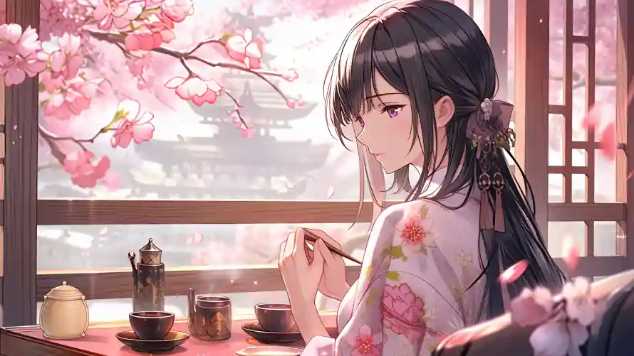 9k动漫壁纸-二次元 - 樱花-热门的壁纸「哲风壁纸」