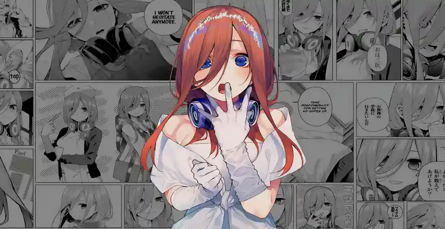 4k二次元壁纸-动漫人物与漫画分镜-红发女孩「哲风壁纸」