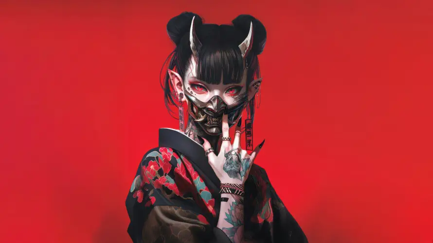 8kAI壁纸-二次元 - 动漫-AI少女热门的壁纸「哲风壁纸」