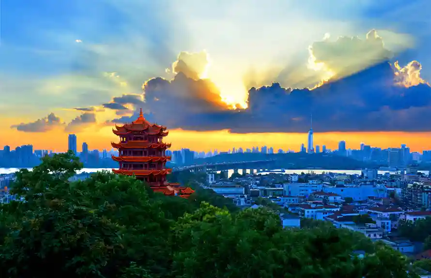 3k城市壁纸-黄鹤楼 - 风景-城市风景壁纸推荐「哲风壁纸」