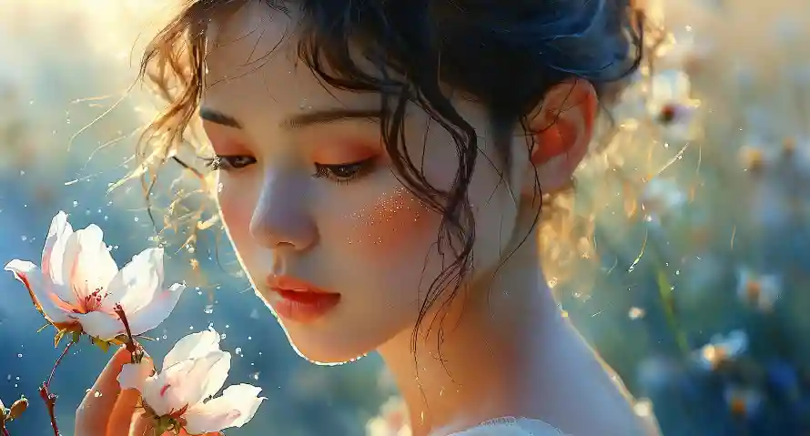 2k可爱壁纸-艺术照 - 唯美-可爱女孩壁纸分享「哲风壁纸」