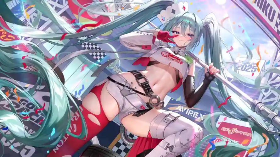4k初音壁纸-二次元与游戏-初音未来壁纸推荐「哲风壁纸」