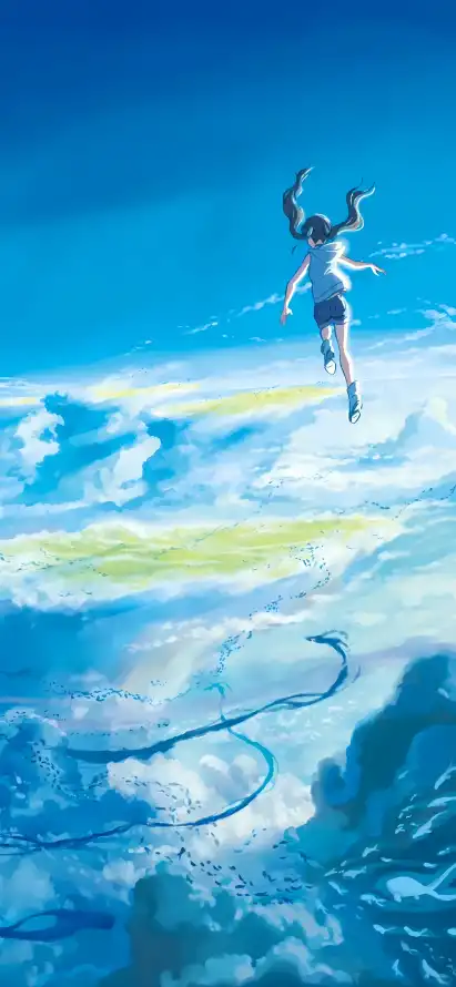 4k飞跃壁纸 - 新海诚 - 动漫角色 - 天气之子「哲风壁纸」