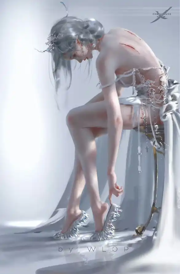 4k插画壁纸 - 鬼刀 - 海琴烟 - WLOP「哲风壁纸」