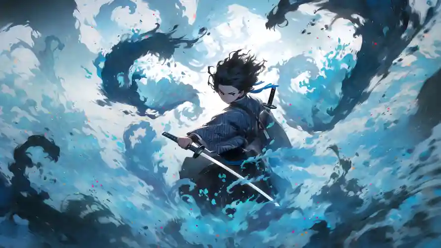 4k剑客壁纸-古风插画壁纸和奇幻水墨-武侠元素「哲风壁纸」