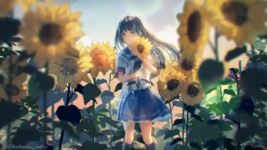 4k动漫壁纸-二次元 - 少女动漫-日系风格「哲风壁纸」