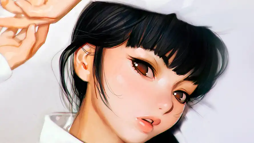 4k动漫壁纸-二次元与动漫角色-少女头像「哲风壁纸」