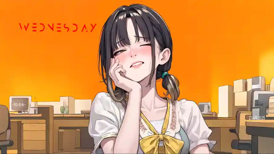 3k不懈壁纸-双马尾和少女-动漫少女壁纸分享「哲风壁纸」