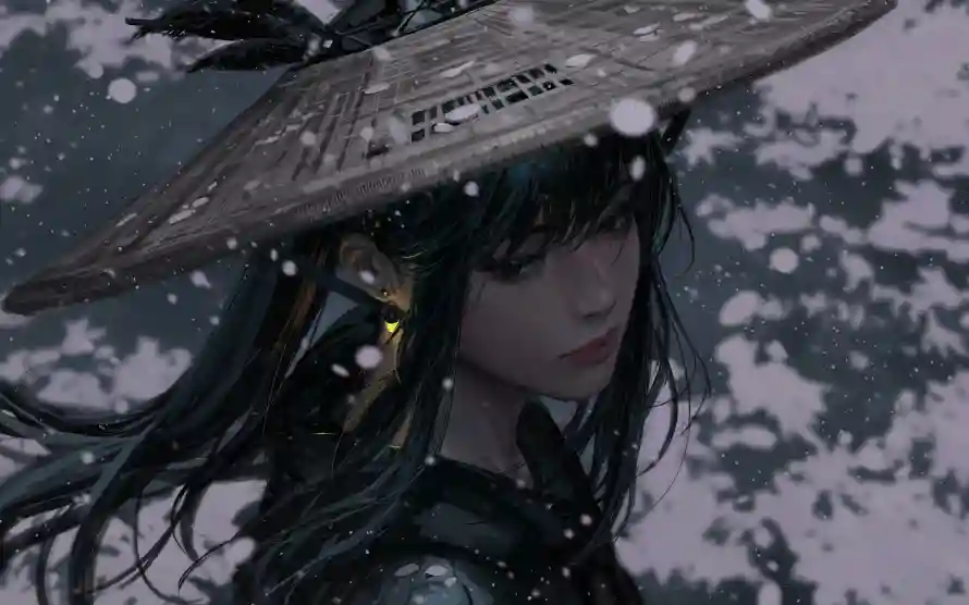 4k侠女壁纸-风雪壁纸和武侠-免费下载「哲风壁纸」