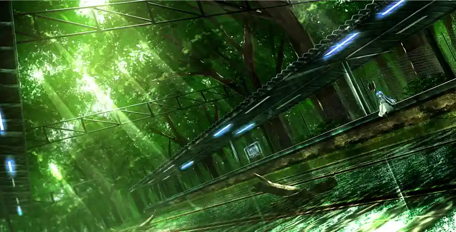 2k光影壁纸-二次元 - 列车-动漫场景热门的壁纸「哲风壁纸」