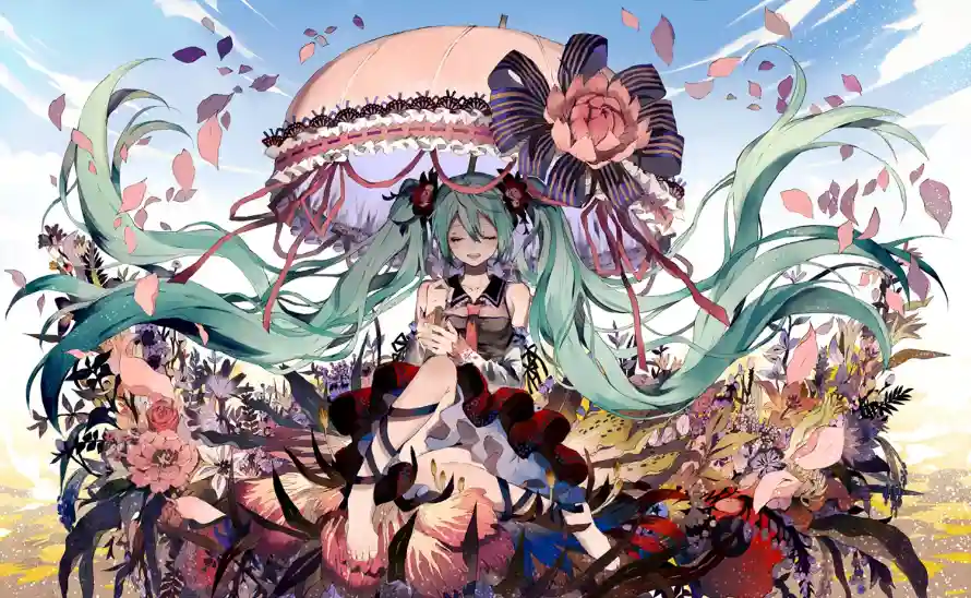 2k初音壁纸-二次元壁纸和初音未来-动漫插画「哲风壁纸」