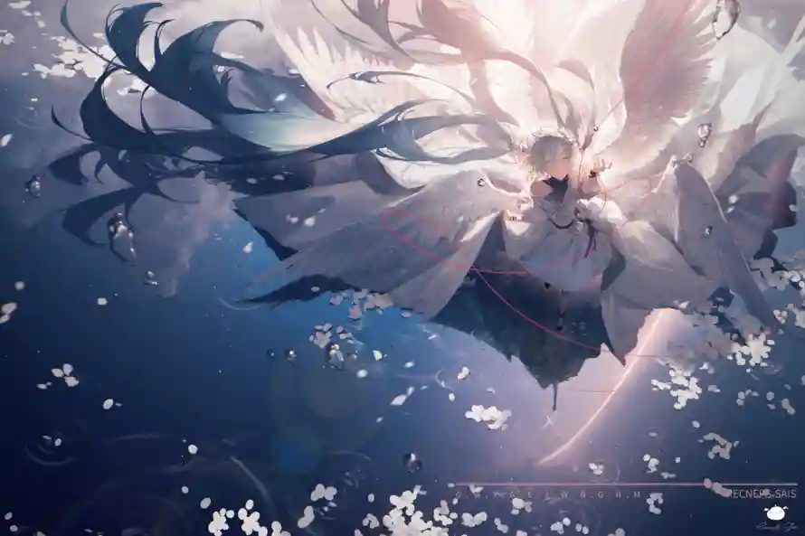 2k初音壁纸-二次元和羽翼-初音未来热门的壁纸「哲风壁纸」