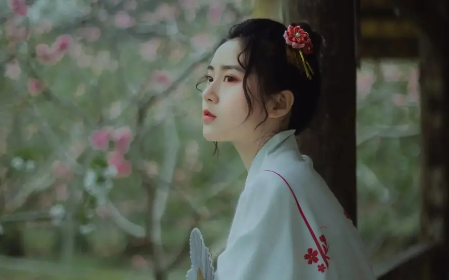 2k中式壁纸-传统服饰和古风-古典美女免费下载「哲风壁纸」