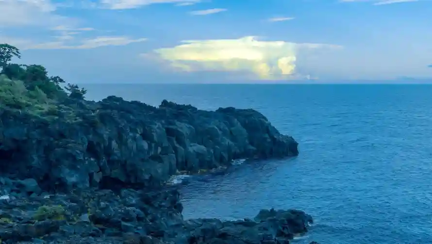 2k自然壁纸-岩石海岸 - 风景-暮色海洋壁纸推荐「哲风壁纸」