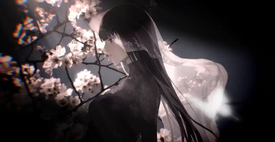 4k少女壁纸-二次元壁纸和暗夜背景-樱花少女「哲风壁纸」