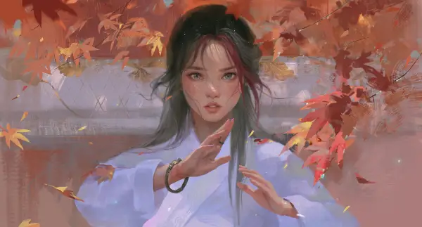 4k戒指壁纸-数字艺术 - 手镯-两种色调的头发「哲风壁纸」