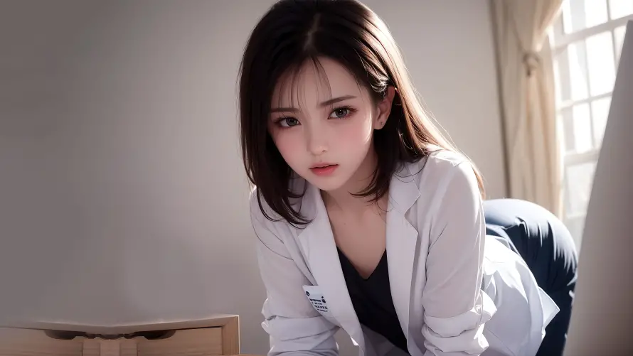 4k少女壁纸-治愈系壁纸和护士-室内场景壁纸推荐「哲风壁纸」