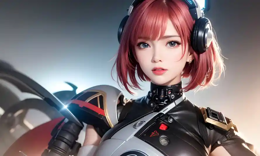 4kAI壁纸-机械风 - 少女-AI少女免费下载「哲风壁纸」