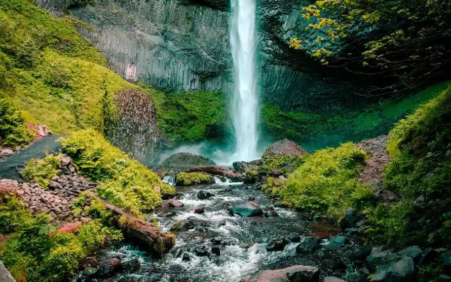 3k山谷壁纸-山水风光 - 流水-户外风景壁纸推荐「哲风壁纸」