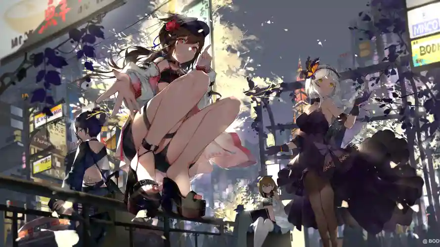 4k可爱壁纸-动漫少女和美女-可爱美女免费下载「哲风壁纸」