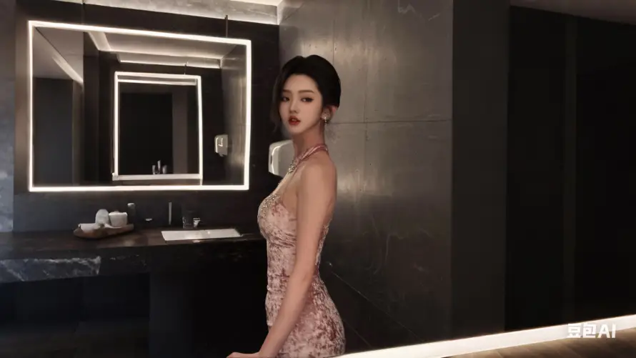 2k李柯以壁纸-短剧女主壁纸和粉色礼服美女-热门的壁纸「哲风壁纸」
