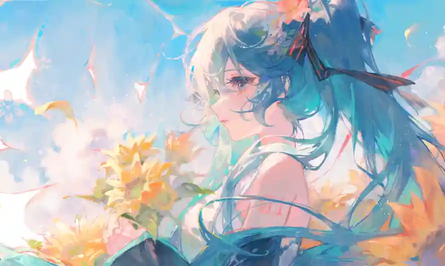 3k初音壁纸-二次元壁纸和壁纸-初音未来壁纸推荐「哲风壁纸」