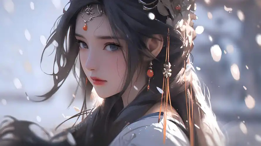 4k动漫壁纸-冷色调壁纸和美女-东方幻想壁纸分享「哲风壁纸」