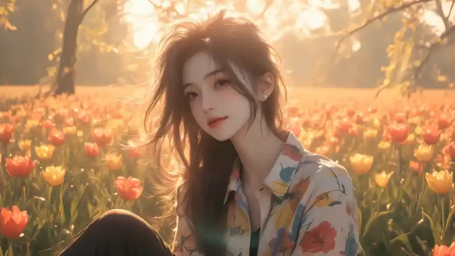 2k光影壁纸-治愈系壁纸和美女-光影摄影免费下载「哲风壁纸」