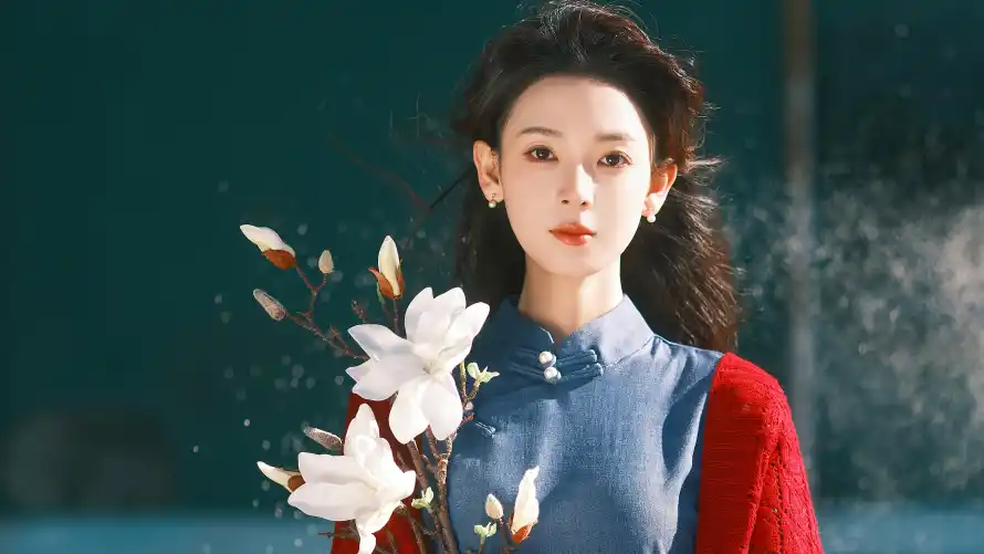 6k女神壁纸-户外美女与美女-清新女神壁纸分享「哲风壁纸」