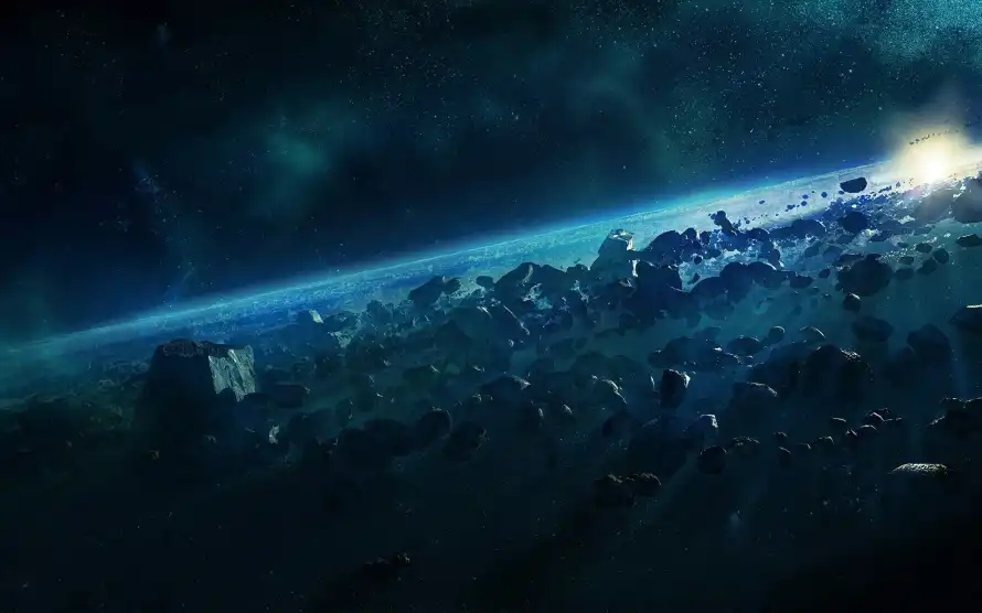 2k星云壁纸-宇宙背景 - 科幻-星尘太空热门的壁纸「哲风壁纸」